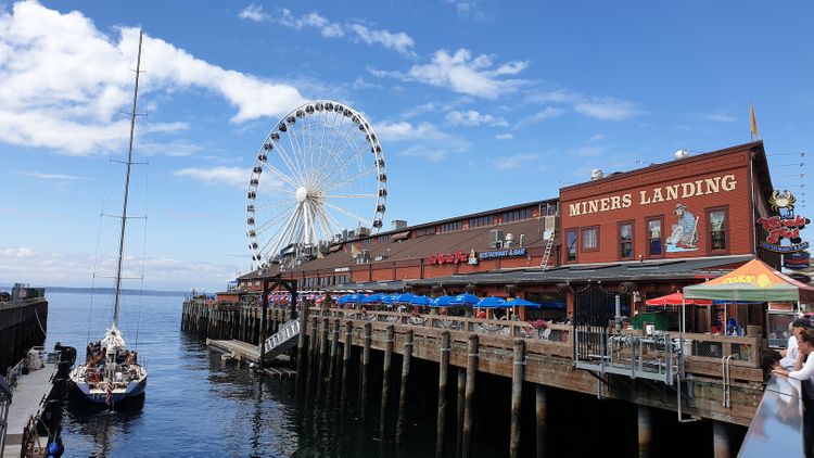 Das bekannte Riesenrad von Seattle